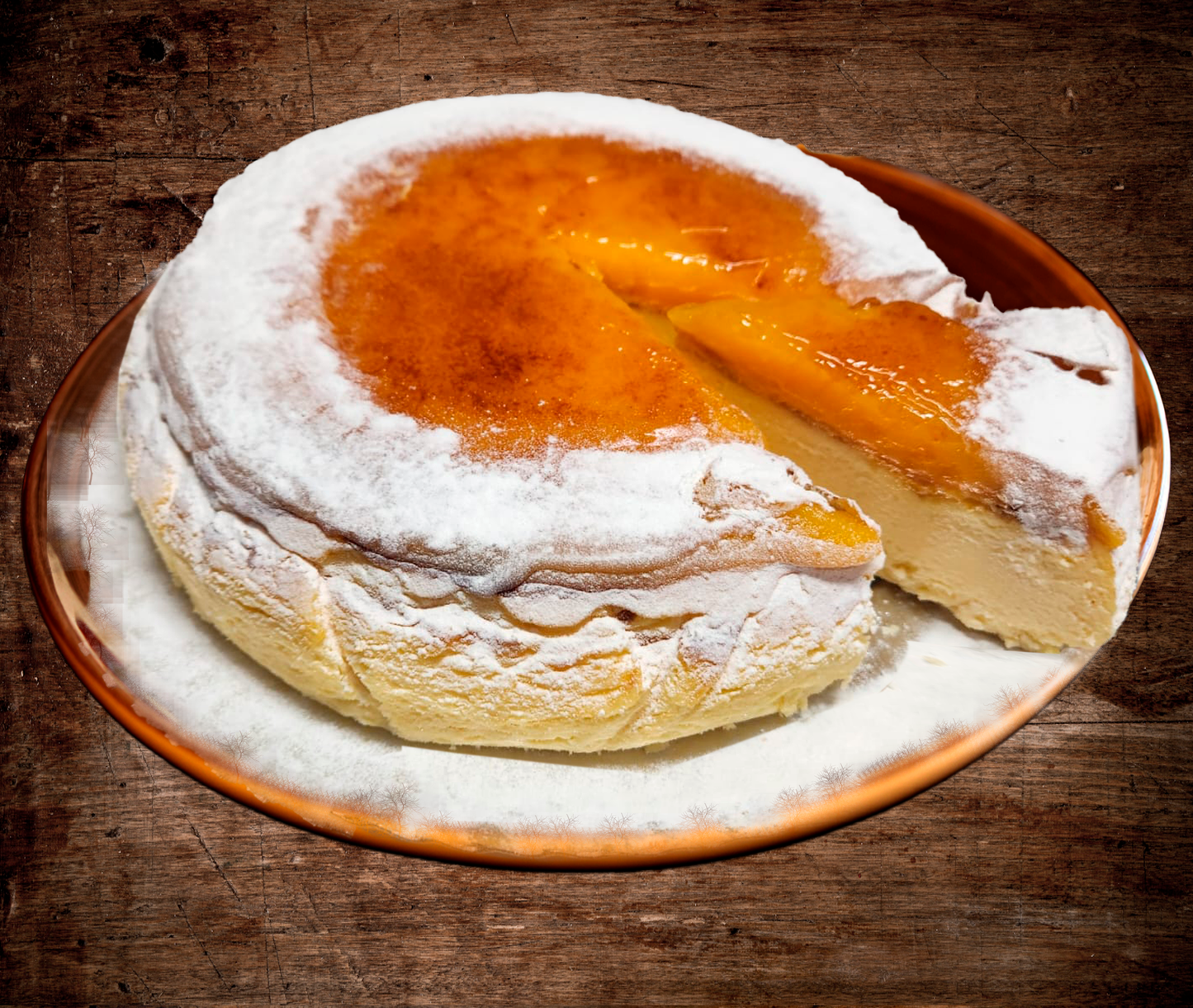 TARTA QUESO FRAILE CARAMELIZADA