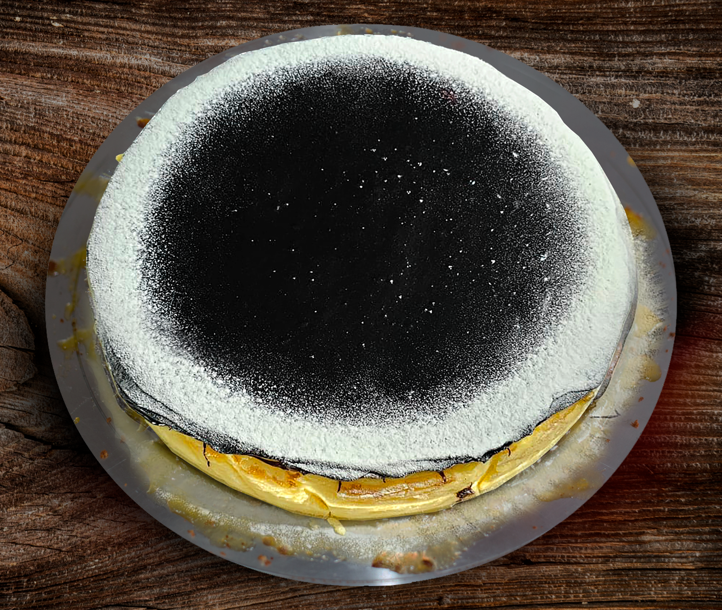TARTA QUESO DEL FRAILE BAÑO CHOCOLATE