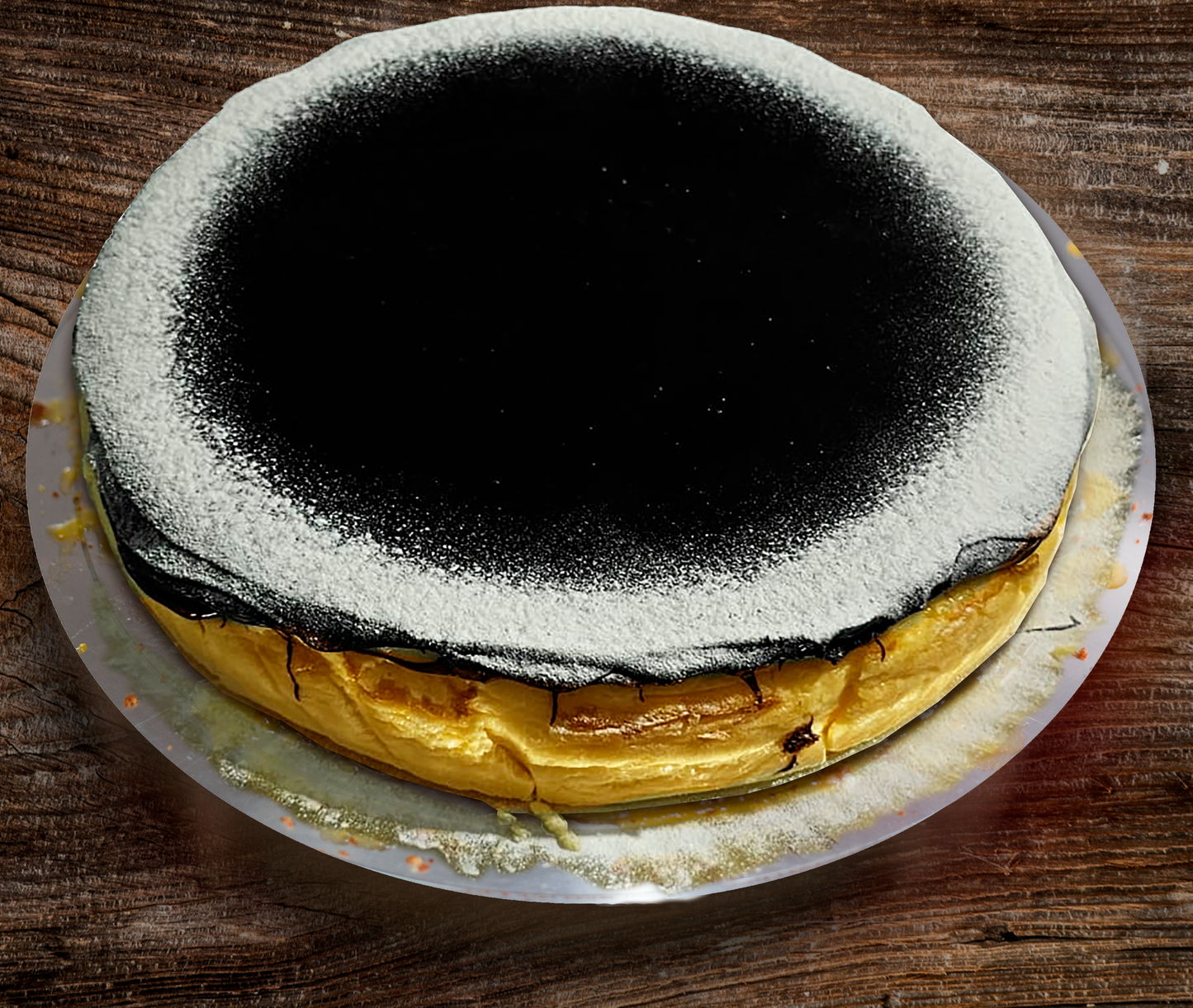 TARTA QUESO DEL FRAILE BAÑO CHOCOLATE