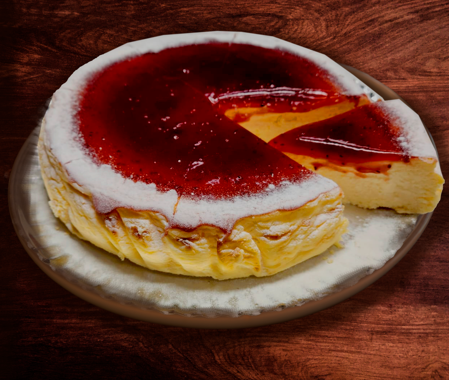TARTA QUESO DEL FRAILE FRAMBUESA